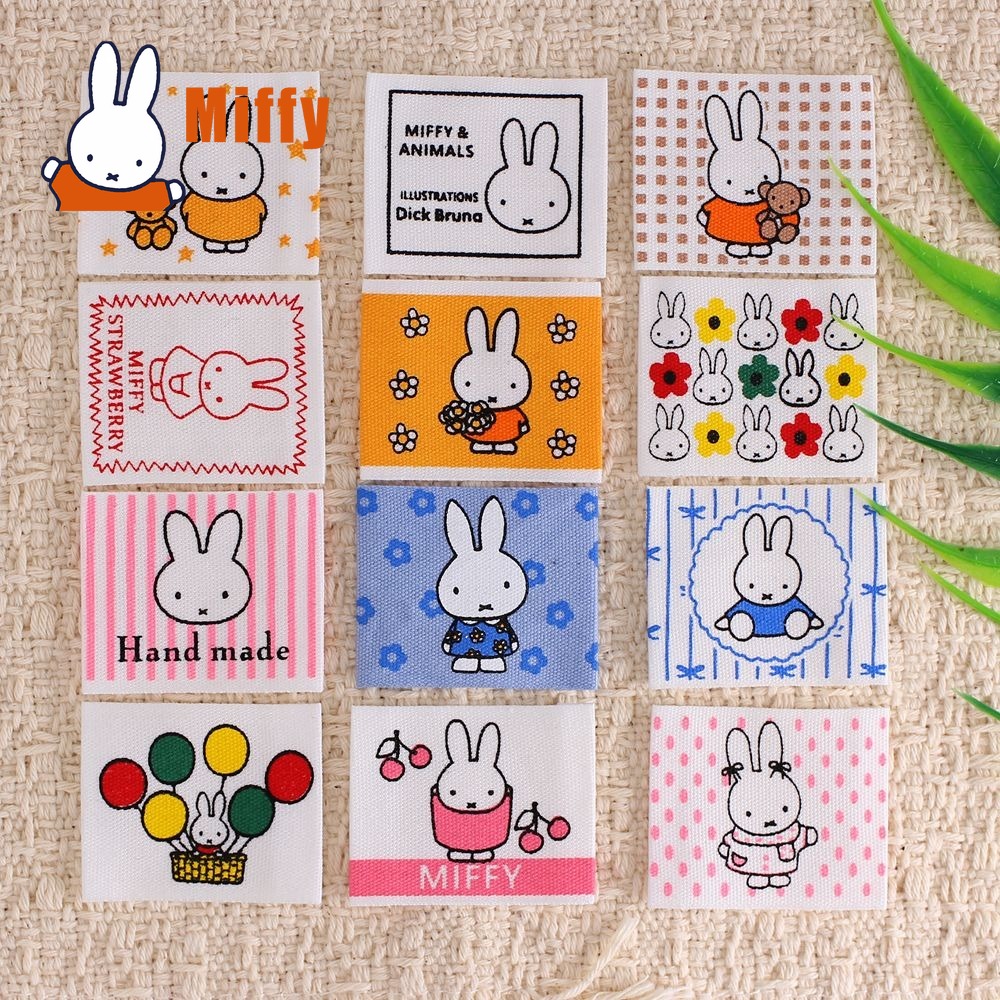 Embellishments For Scrapbooking - Aplique de Pano Bordado Miffy Coelho