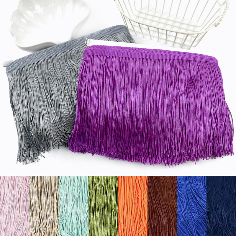 Fringe Ribbon Sewing - Fita de Renda de Poliéster com