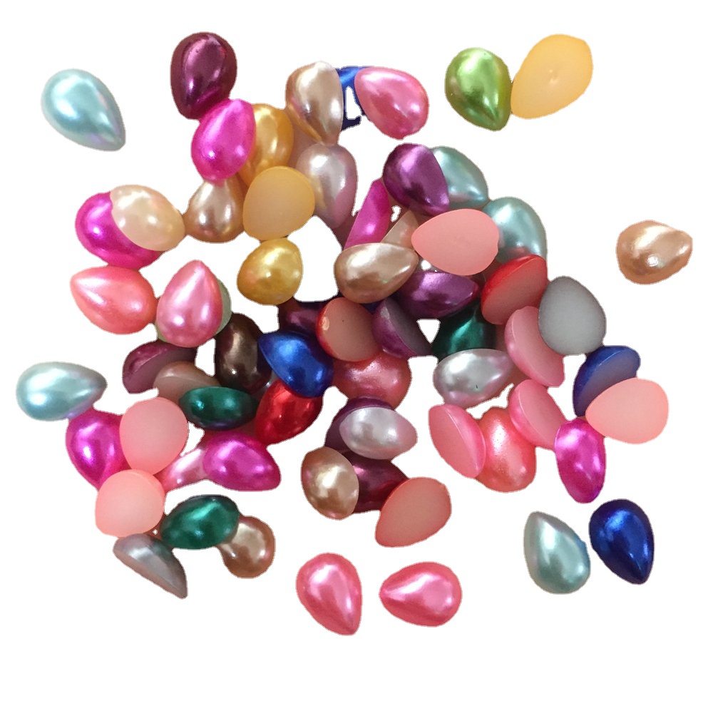 Embellishment Glue Craft - 200 pçs resina bonito gota pérola