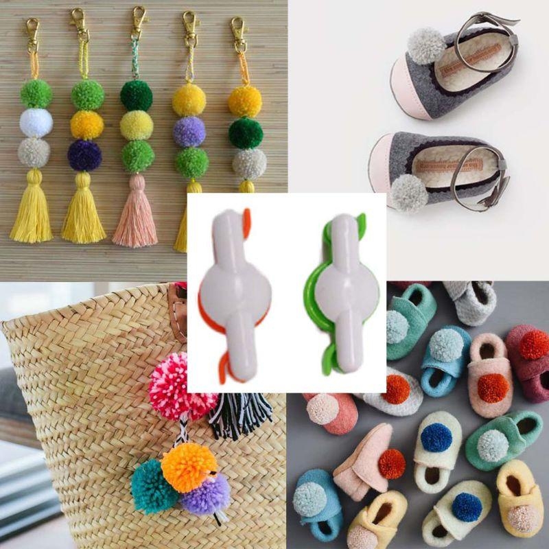 Pom Pom Maker Tool - D8KF 2pcs Pom-Pom Maker para Fluff