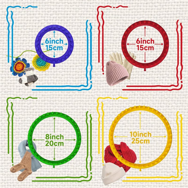 Pom Pom Maker Tool - 【NOVIDADE】Kit de Tricô DIY para Chapéus