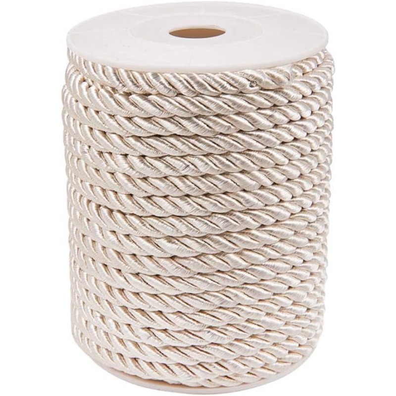 Cord Trim Twisted - Cerca de 50 pés artesanato corda