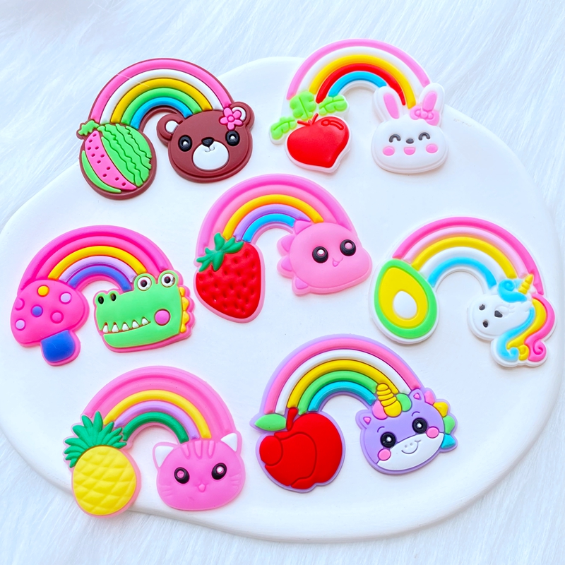 10 pçs novo bonito fruta anima - Embellishment Glue Craft avaliação e preço
