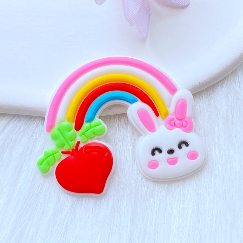 10 pçs novo bonito fruta anima - Embellishment Glue Craft avaliação e preço