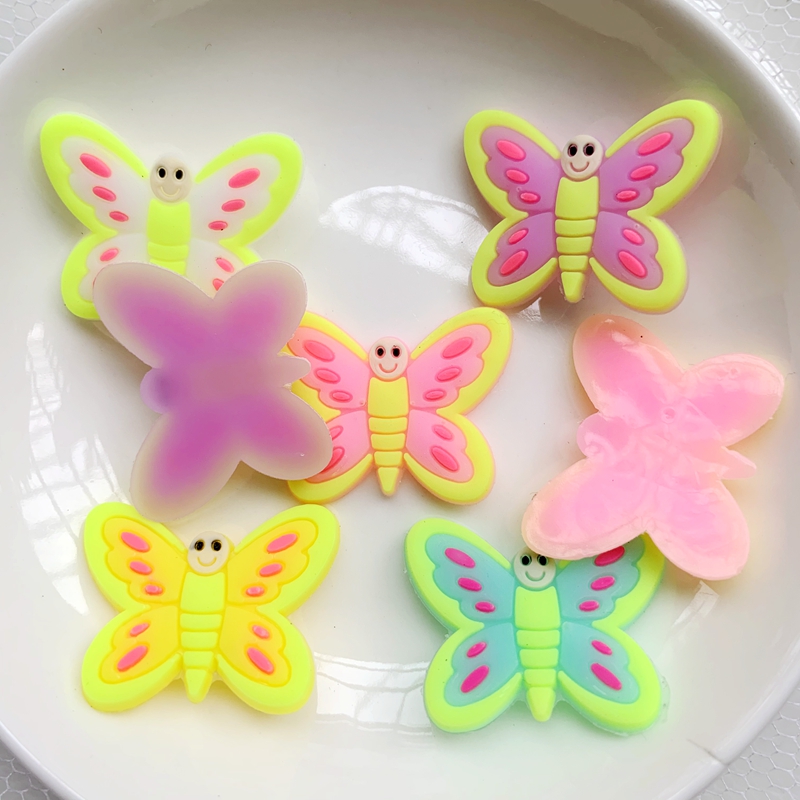 10 peças de borboletas grandes - Embellishment Glue Craft avaliação e preço