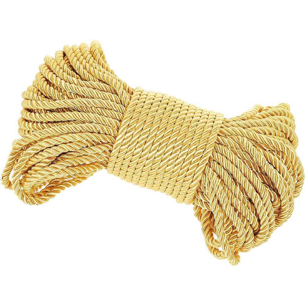 Cabo de ouro 6mm, corda retorc - Cord Trim Twisted avaliação e preço