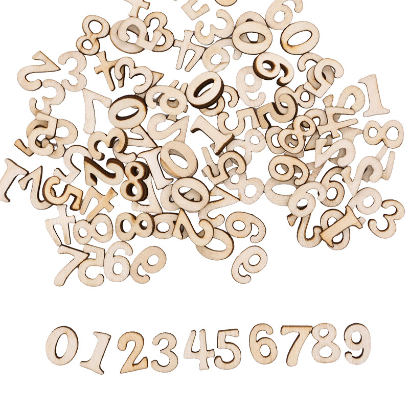 Alfabeto De Madeira E Letras N - Embellishments For Scrapbooking avaliação e preço