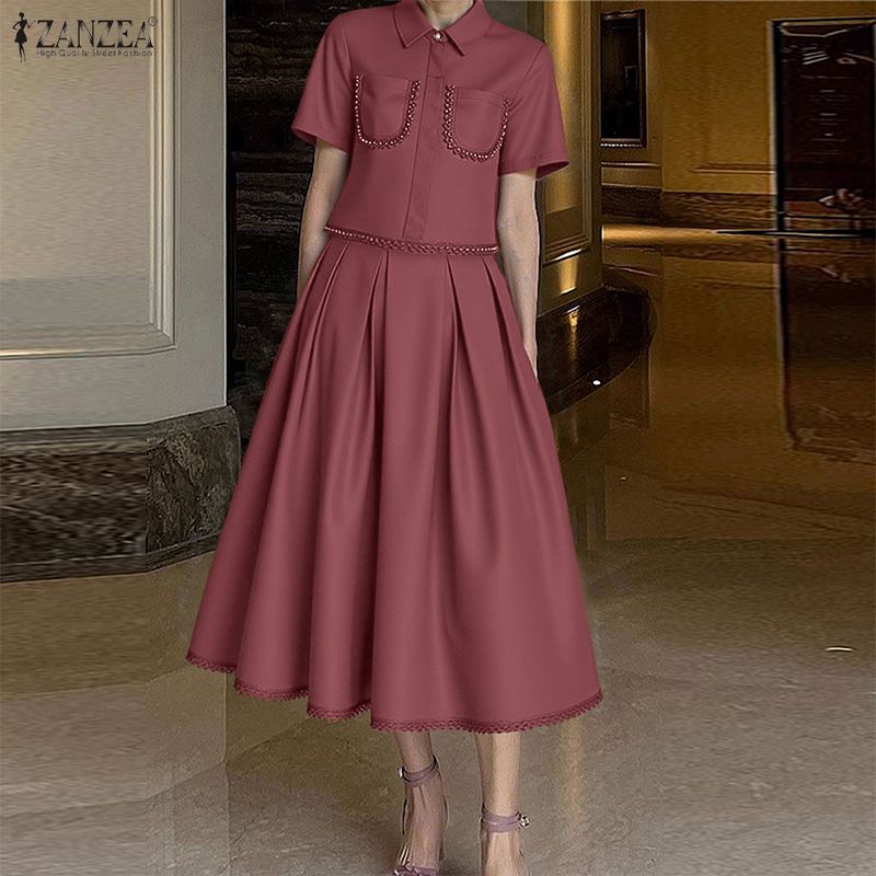 Conjunto Feminino Elegante ZAN - Elastic Lace Trim avaliação e preço