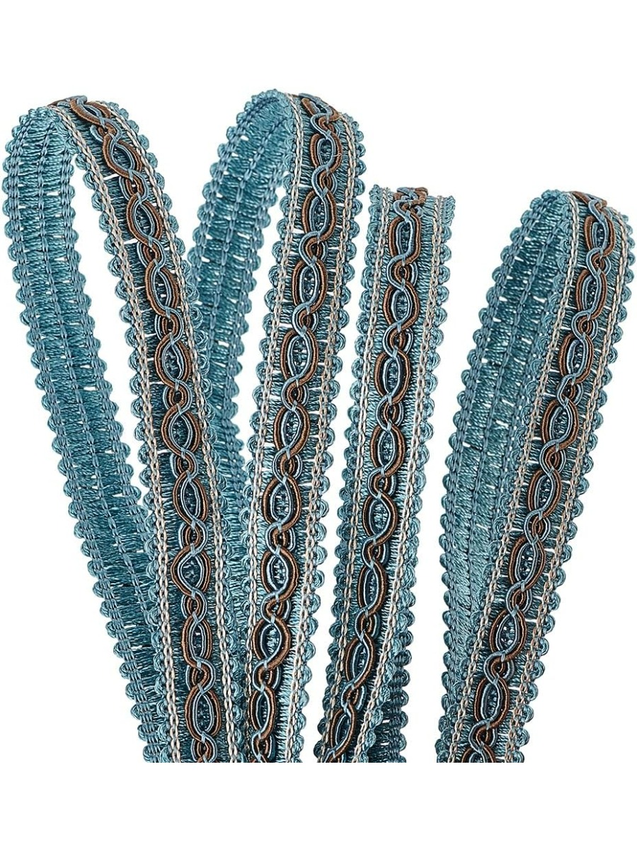 Tirm de trança azul de 32 jard - Fringe Ribbon Sewing avaliação e preço