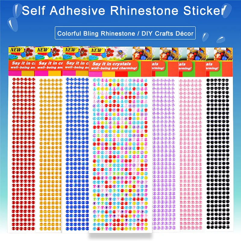 900/504 pçs bling acrílico str - Embellishment Glue Craft avaliação e preço
