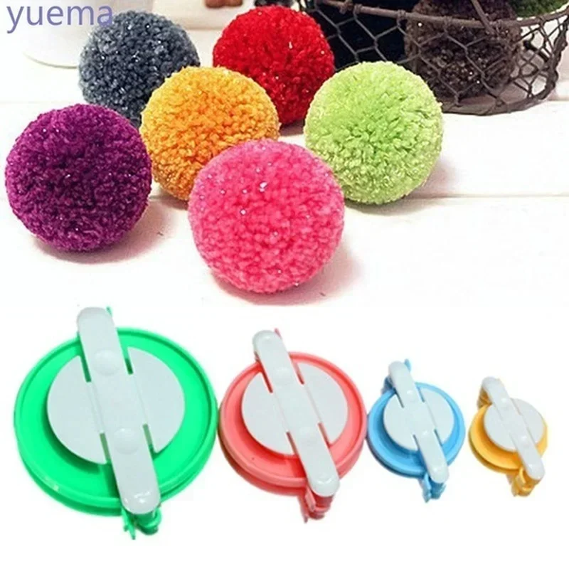 8 pçs 4 tamanhos fluff bola te - Pom Pom Maker Tool avaliação e preço