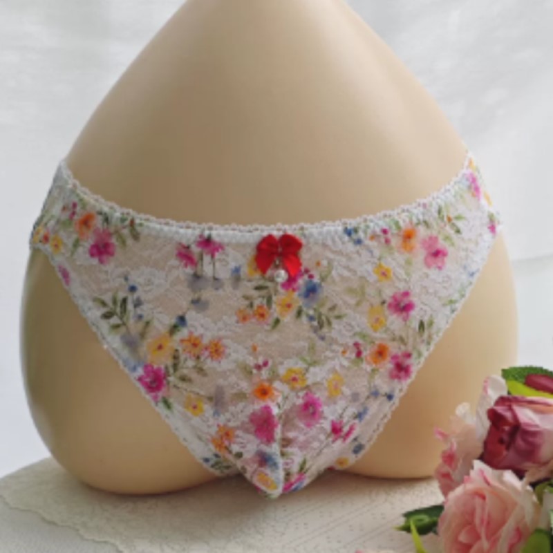 Cuecas de Renda Transparentes  - Embroidery Embellishments avaliação e preço