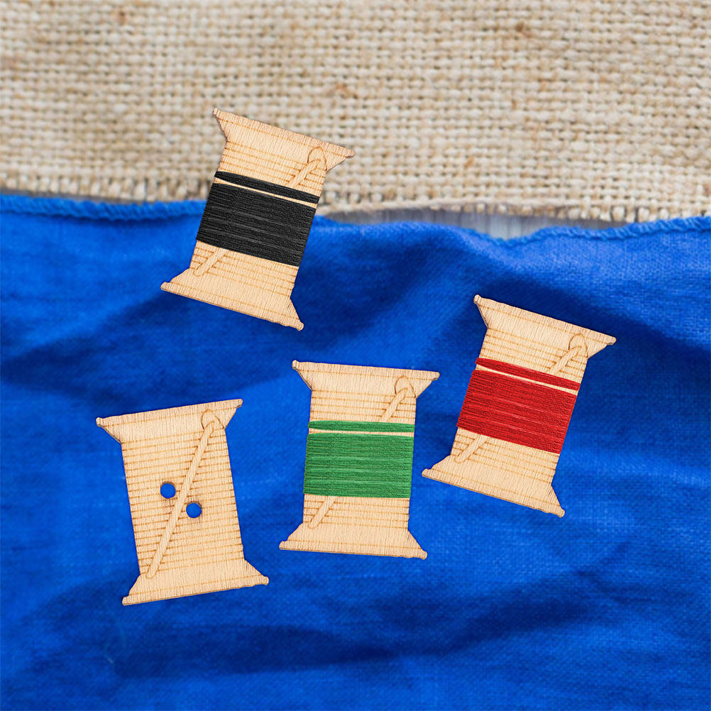 100 Peças de Bobinas de Madeir - Embroidery Craft avaliação e preço