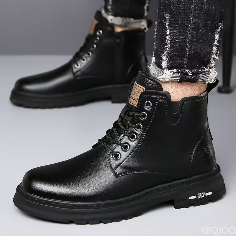Sapatos masculinos de cano alt - Guipure Lace Panel avaliação e preço
