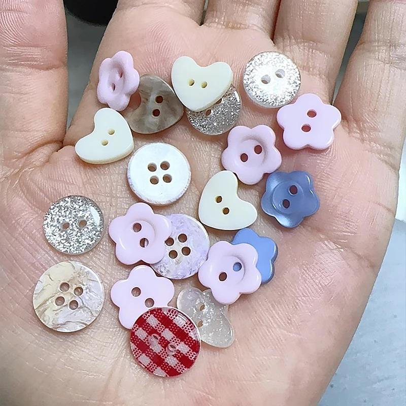 10 Peças Aleatórias de Botões  - Embellishments For Scrapbooking avaliação e preço