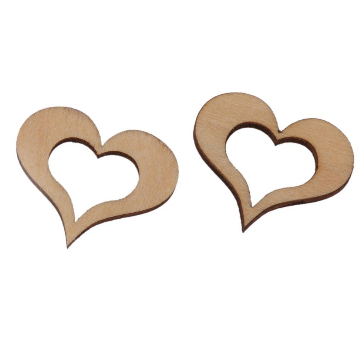 50 Peças de Discos de Coração  - Embellishments For Scrapbooking avaliação e preço