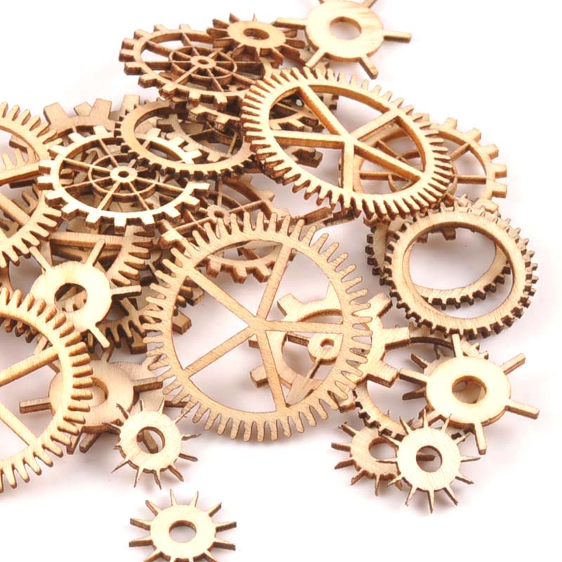 Roda de madeira sem acabamento - Embellishments For Scrapbooking avaliação e preço