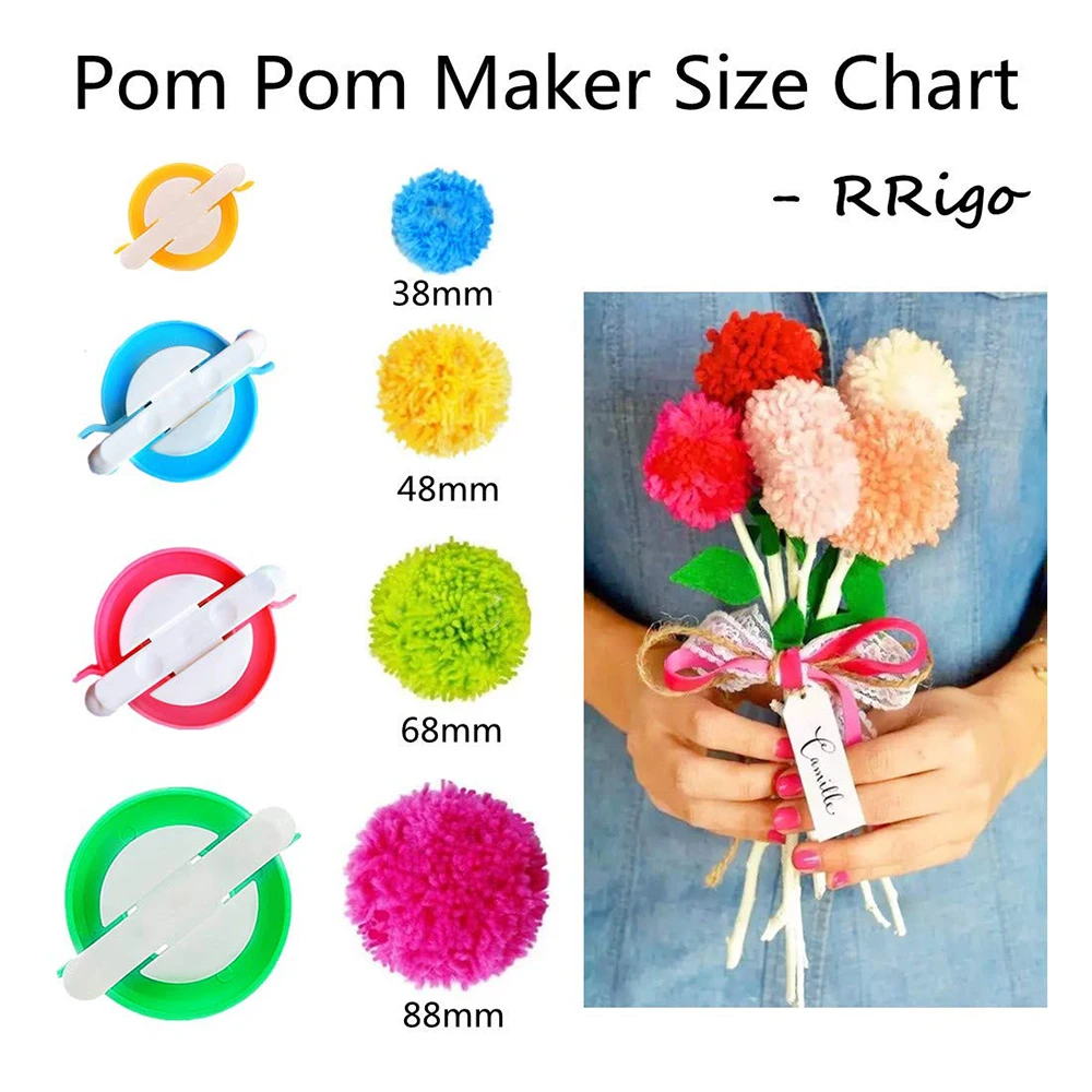 Kit de fabricante de pom pom d - Pom Pom Maker Tool avaliação e preço