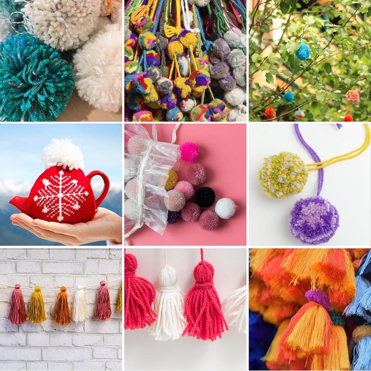 Conjunto de Ferramentas KSOL p - Pom Pom Maker Tool avaliação e preço