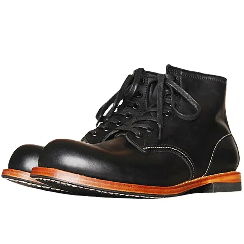 Botas masculinas vintage de co - Guipure Lace Panel avaliação e preço