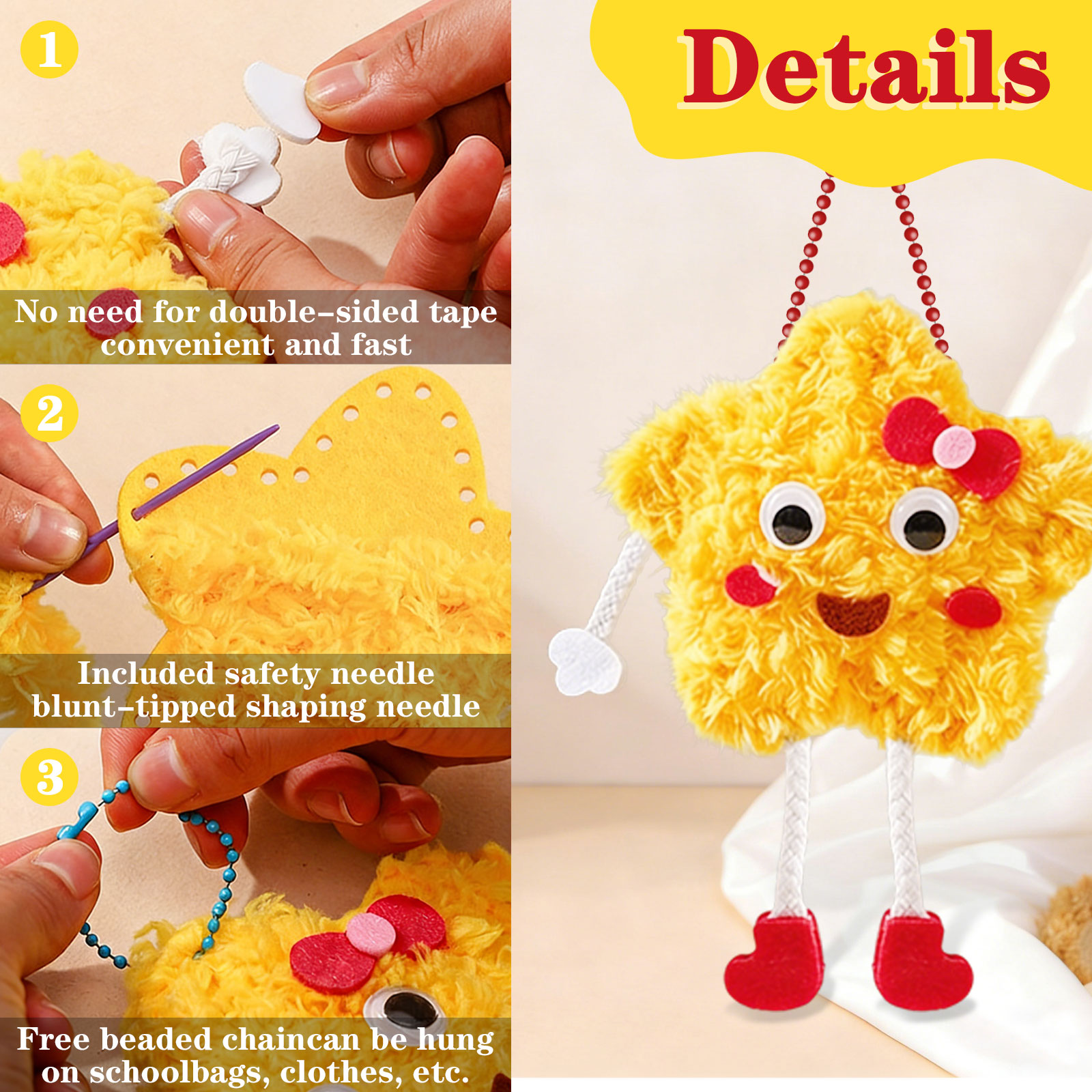 Kit de Costura para Iniciantes - Embroidery Craft avaliação e preço