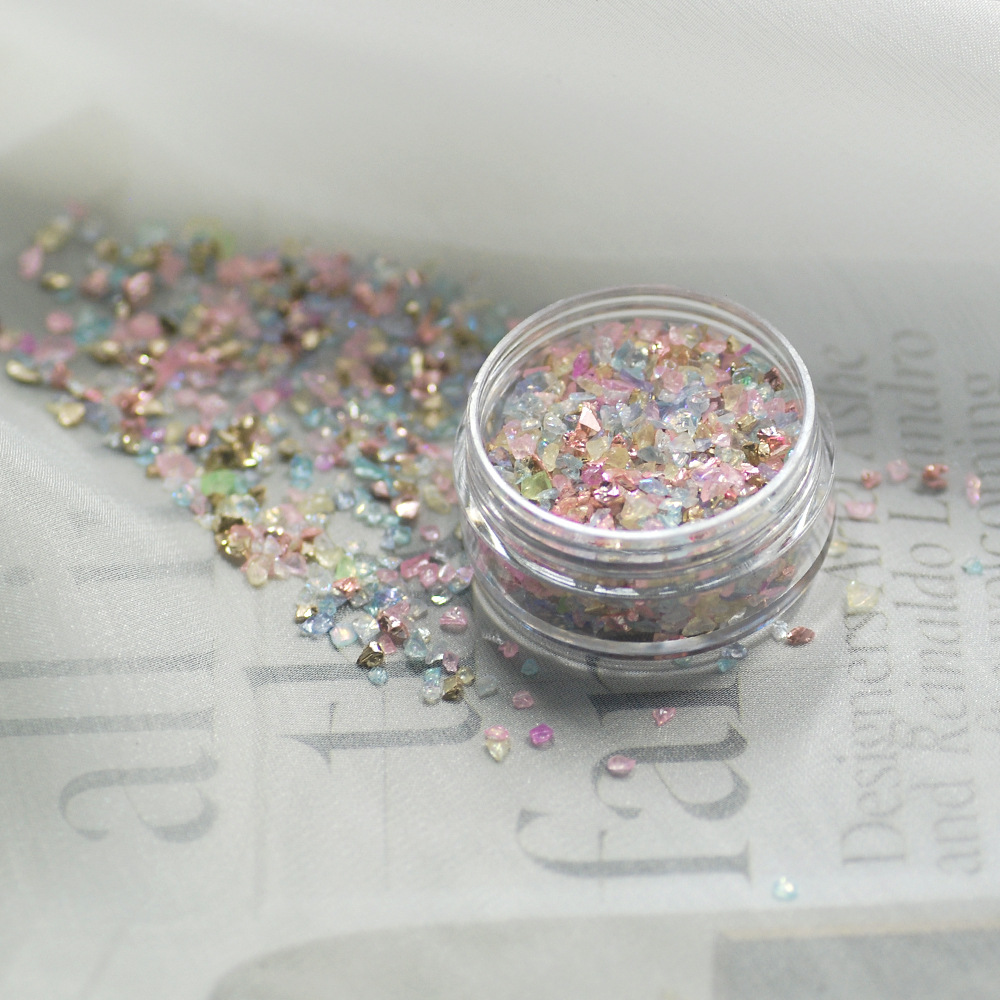 Diy concha resina gemas irregu - Embellishment Glue Craft avaliação e preço