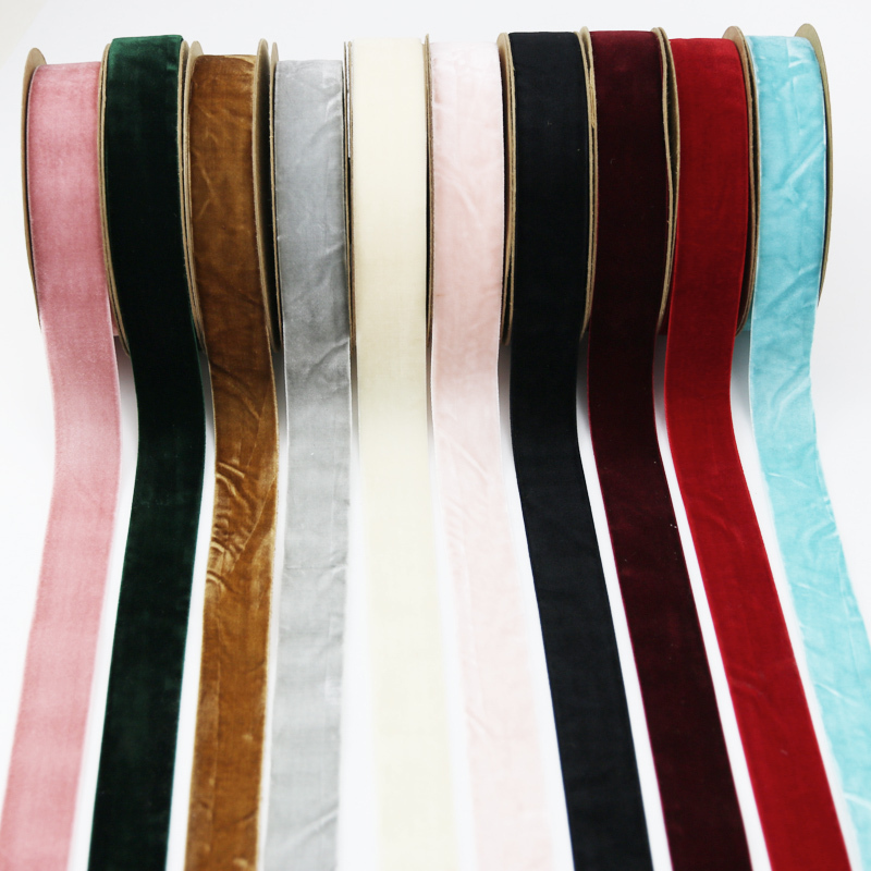 (10 metros/rolo) 25mm fita de  - Velvet Ribbon Roll avaliação e preço